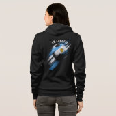 Veste À Capuche La Celeste (Dos entier)