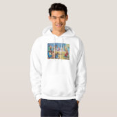 Veste À Capuche La Cène : Jésus et les disciples (Devant entier)