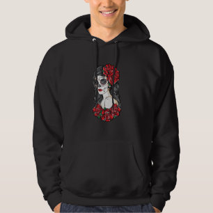 Veste À Capuche La Dame Des Morts La Calavera Catrina Père Noël Mu