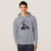 Veste À Capuche La Fille du Biker léger (Devant entier)