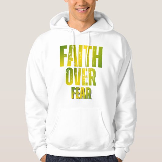 Veste À Capuche La foi plutôt que la peur (Devant)