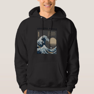 Veste À Capuche La Grande Vague Inspirée de l'Estampe Japonaise Uk