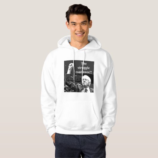 Veste À Capuche La lutte continue (Devant entier)