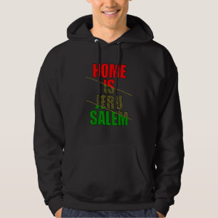 Veste À Capuche La maison est Jérusalem Jérusalem Hébreu Israélite
