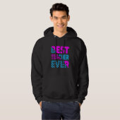 Veste À Capuche La meilleure appréciation de l'enseignant (Devant entier)