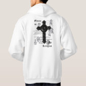 Veste À Capuche La musique est ma religion (Dos)