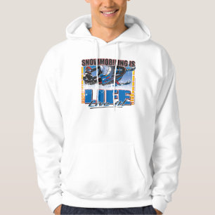 Veste À Capuche LA NEIGE-EST-LA-VIE-Zazz