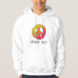 VESTE À CAPUCHE LA PAIX SORTIE !