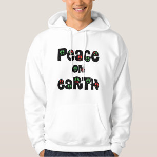 Veste À Capuche La Paix sur Terre Noël