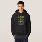 Veste À Capuche La Pêche Est La Réponse À Toute Question Posée Par (Devant entier)