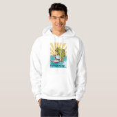 Veste À Capuche la pêche est ma vie (Devant entier)