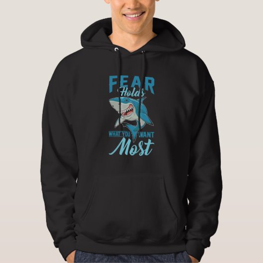 Veste À Capuche La Peur Contient Ce Que Vous Voulez Le Plus Éffray (Devant)