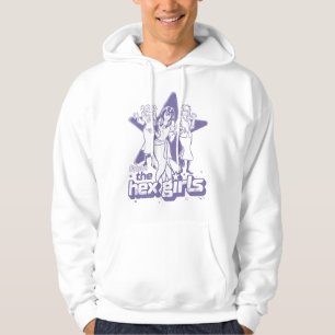 Veste À Capuche La puissance étoilée des filles hexagonales