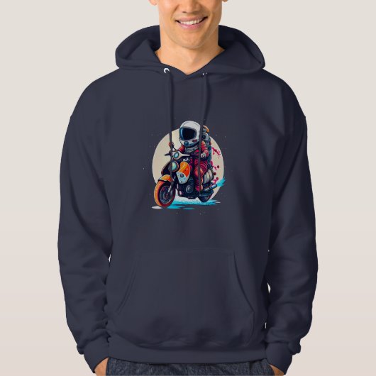 Veste À Capuche La route des astronautes (Devant)