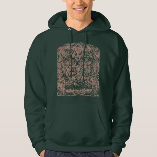 Veste À Capuche La Sainte Trinité en gloire (Devant)