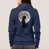 Veste À Capuche La sérénité lunaire de l'harmonie (Dos)
