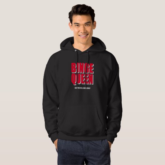 Veste À Capuche La Télévision En Diffusion En Diffusion En Diffusi (Devant entier)