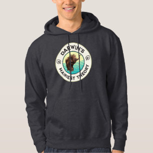 Veste À Capuche La théorie la plus poilue de Darwin Adorable mammo