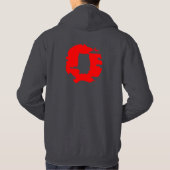Veste À Capuche La Vérité était vide" Style minimal (Dos)