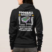 Veste À Capuche La victoire de la superstar du football prendra du (Dos)