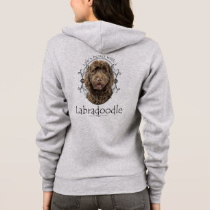 Veste À Capuche La vie améliorent Labradoodle
