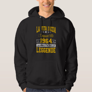 Veste À Capuche La Vie Commence Dans Cinquante-Huit 1964 La Naissa