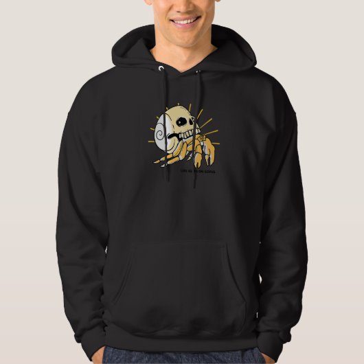 Veste À Capuche La Vie Conserve Le Crâne (Devant)