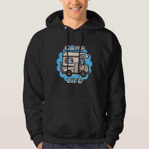 Veste À Capuche La vie en camping-car Camper rétro