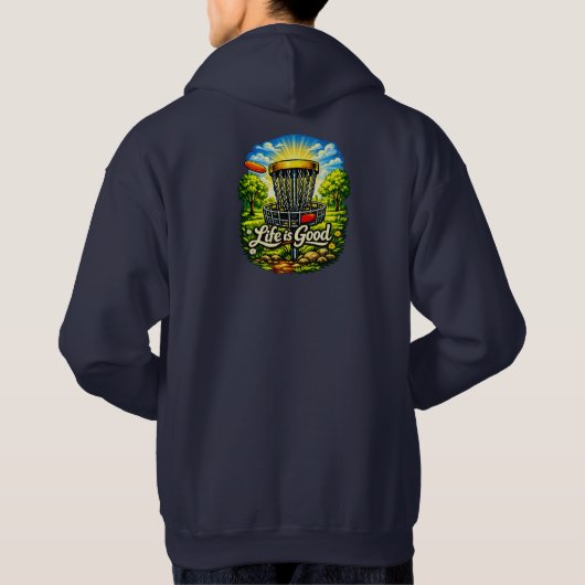 Veste À Capuche La vie est bonne (Dos)