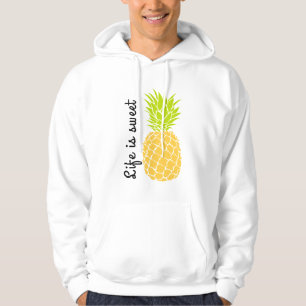 Veste À Capuche La vie est douce avec l'ananas