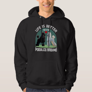 Veste À Capuche La Vie Est Meilleure Avec Les Canicules Autour Des