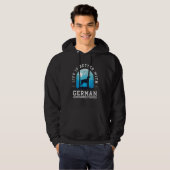 Veste À Capuche La vie est meilleure Pointer allemand à poil long (Devant entier)