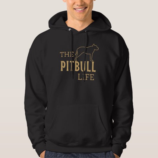 Veste À Capuche La vie Pitbull (Devant)