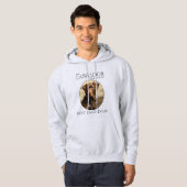 Veste À Capuche Laboratoire de chocolat papa (Devant entier)
