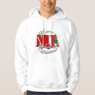 VESTE À CAPUCHE LABORATOIRE MÉDICALE TECH DE NOËL DE MLT