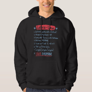 Veste À Capuche Labra-Law Drôle Idée Labrador Labrador Amoureux de