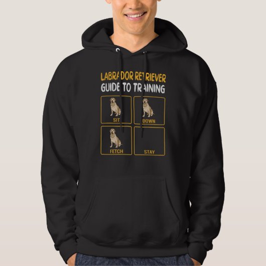 Veste À Capuche Labrador Retriever Guide Pour L'Entraînement De L' (Devant)