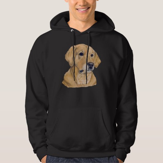 Veste À Capuche Labrador Retriever Jaune P (Devant)