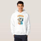 Veste À Capuche Labrador Retriever Stylish Animaux (Devant entier)