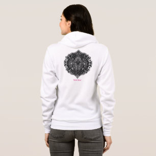 Veste À Capuche Lace Floral Harmony