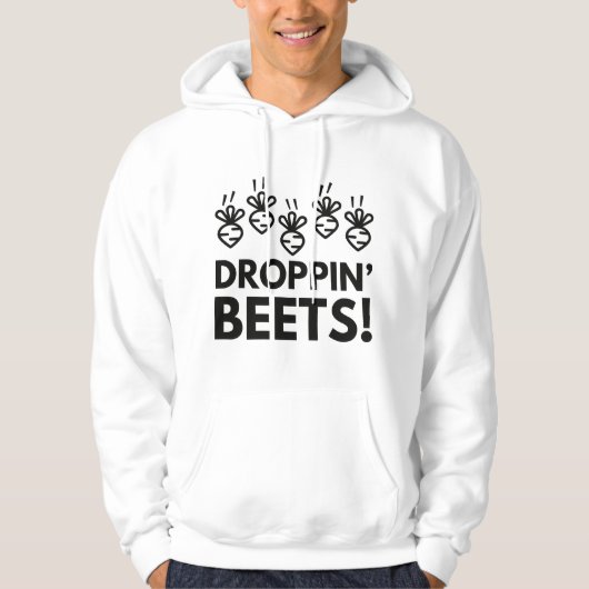 Veste À Capuche Lâcher de betteraves ! (Devant)