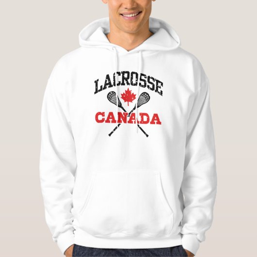 Veste À Capuche Lacrosse Canada (Devant)