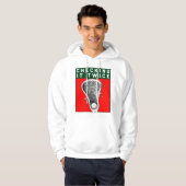 Veste À Capuche Lacrosse Fêtes de Noël (Devant entier)