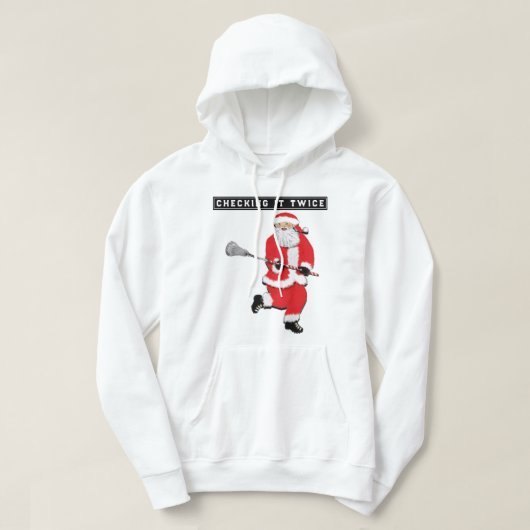 Veste À Capuche Lacrosse Noël (Design devant)