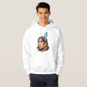 Veste À Capuche Lady amérindienne (Devant entier)