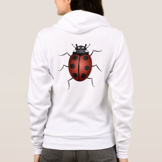 Veste À Capuche Ladybug Insect Design-24560 (Dos)
