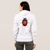 Veste À Capuche Ladybug Insect Design-24560 (Dos entier)