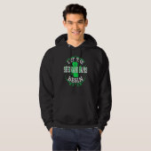 Veste À Capuche Laissons les Shenanigans commencer drôle Saint Pat (Devant entier)