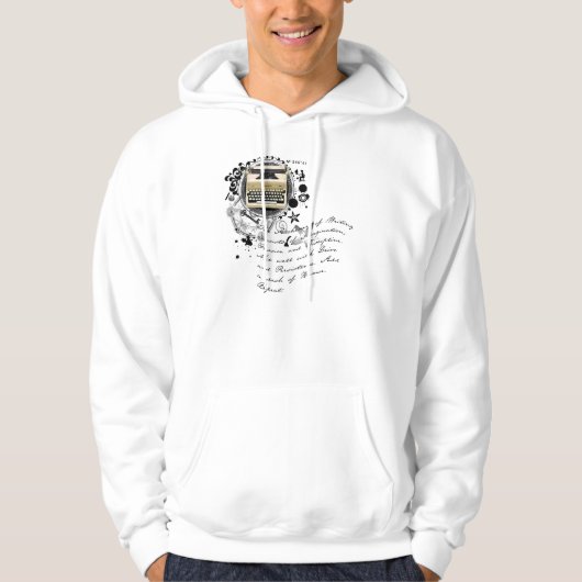 Veste À Capuche L'alchimie de l'écriture (Devant)