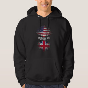 Veste À Capuche L'Américain Cultive Avec Les Racines Britanniques